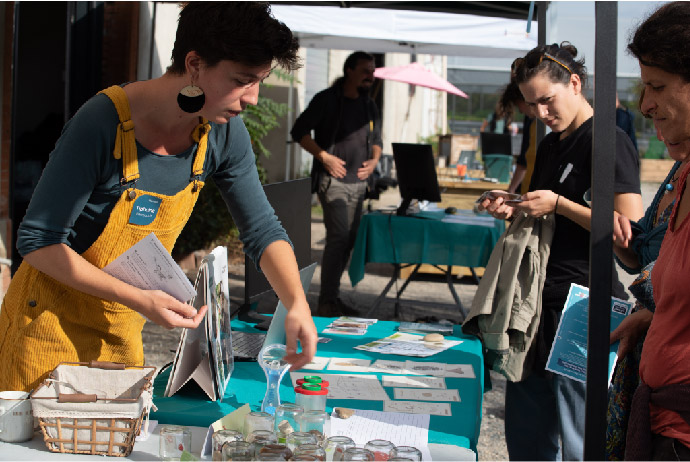 Stand Accompagnement compostage pour les citoyens