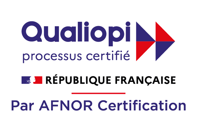 Logo Qualiopi par Afnor certicication