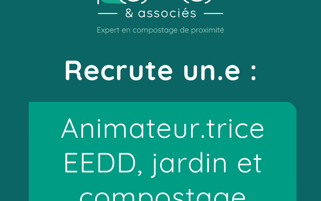 Humus & associés cherche son.sa prochaine.e animateur.trice !